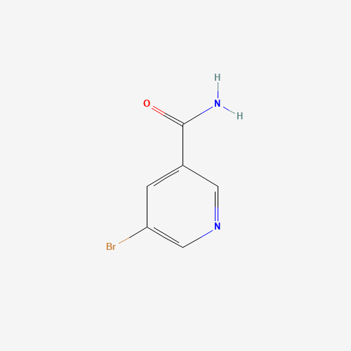 5-Bromonicotinamide (CAS: 28733-43-9) - Chemical Structure and Molecular Formula 