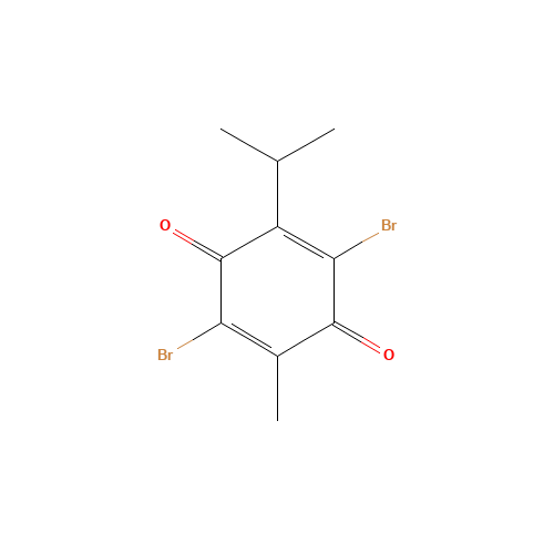 2,5-Dibromo-3-isopropyl-6-methylbenzoquinone (CAS: 29096-93-3) - Related Chemical Product