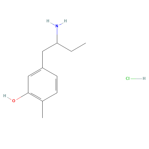 ALPHA-ETHYL-3-HYDROXY-4-METHYLPHENETHYLAMINE HYDROCHLORIDE (CAS: 29440-91-3) - Related Chemical Product