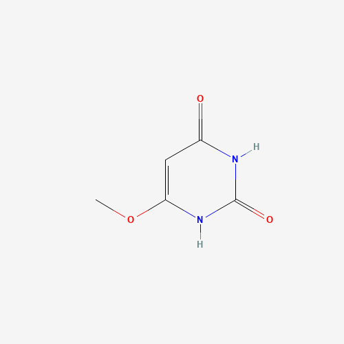 6-METHOXYURACIL (CAS: 29458-38-6) - Chemical Structure and Molecular Formula 