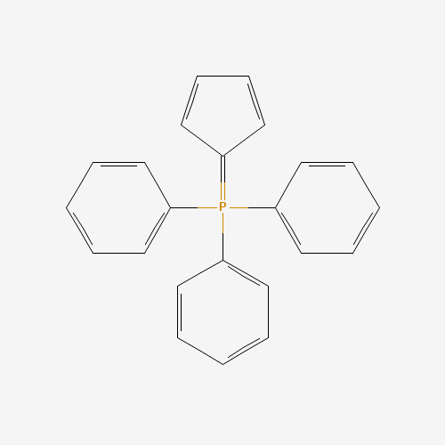 (CYCLOPENTADIENYLIDENE)TRIPHENYLPHOSPHORANE (CAS: 29473-30-1) - Chemical Structure and Molecular Formula 