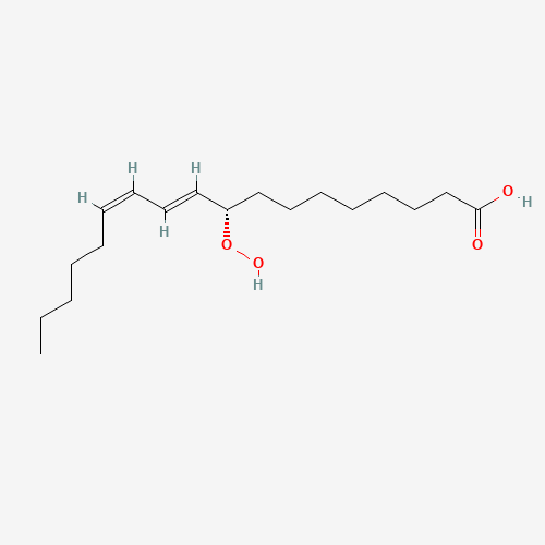 9(S)-HPODE (CAS: 29774-12-7) - Chemical Structure and Molecular Formula 