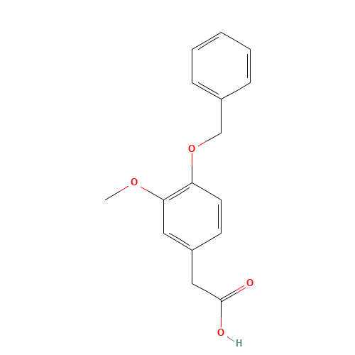 4-BENZYLOXY-3-METHOXYPHENYLACETIC ACID (CAS: 29973-91-9) - Related Chemical Product