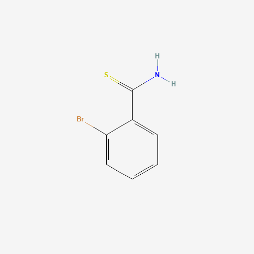 2-BROMOTHIOBENZAMIDE (CAS: 30216-44-5) - Chemical Structure and Molecular Formula 