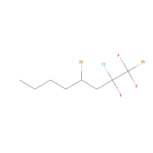 1,4-DIBROMO-2-CHLORO-1,1,2-TRIFLUOROOCTANE (CAS: 30428-47-8) - Related Chemical Product