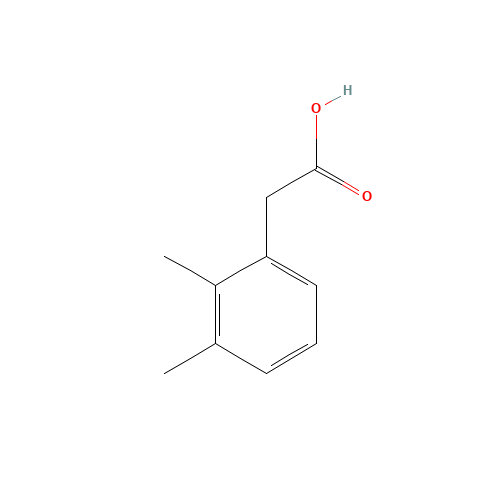 2,3-Dimethylphenylacetic acid (CAS: 30981-98-7) - Chemical Structure and Molecular Formula 