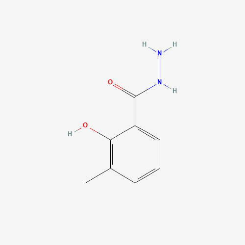 2-HYDROXY-3-METHYLBENZHYDRAZIDE (CAS: 30991-42-5) - Chemical Structure and Molecular Formula 