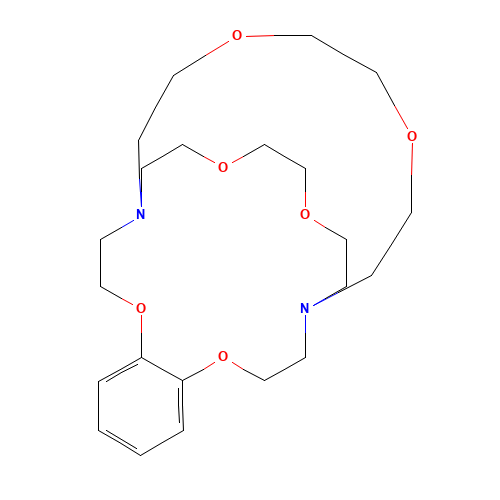 5,6-BENZO-4,7,13,16,21,24-HEXAOXA-1,10-DIAZABICYCLO[8.8.8]HEXACOS-5-ENE (CAS: 31250-18-7) - Related Chemical Product