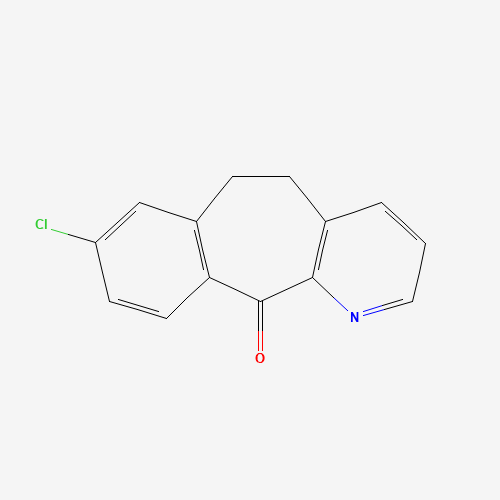 8-Chloro-5,6-dihydro-11H-benzo[5,6]cyclohepta[1,2-b]pyridin-11-one (CAS: 31251-41-9) - Chemical Structure and Molecular Formula 