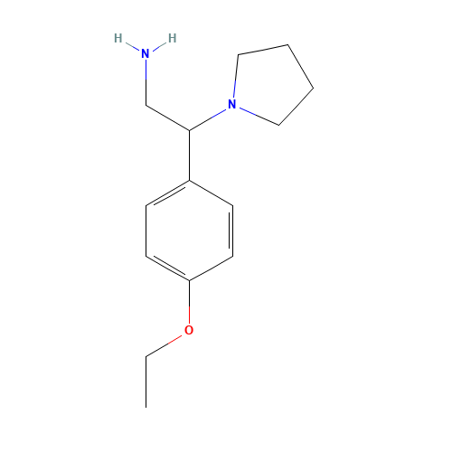 2-(4-ETHOXY-PHENYL)-2-PYRROLIDIN-1-YL-ETHYLAMINE (CAS: 31466-56-5) - Related Chemical Product