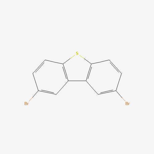 2,8-Dibromodibenzothiophene chemical structure 2,8-Dibromodibenzothiophene (CAS: 31574-87-5) - Chemical Structure and Molecular Formula