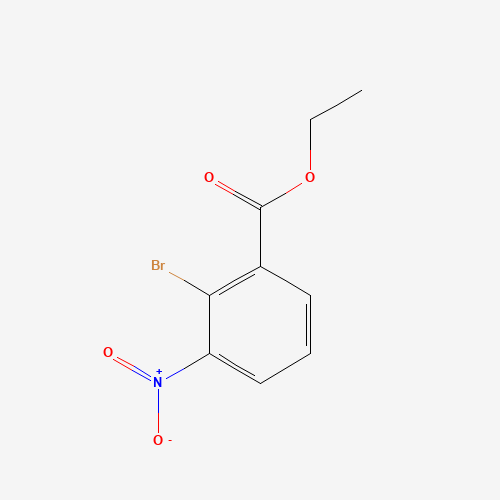 Ethyl 2-bromo-3-nitrobenzoate (CAS: 31706-23-7) - Chemical Structure and Molecular Formula 