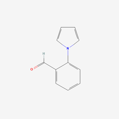 2-(1H-PYRROL-1-YL)BENZALDEHYDE (CAS: 31739-56-7) - Chemical Structure and Molecular Formula 