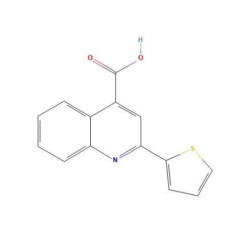 2-THIOPHEN-2-YL-QUINOLINE-4-CARBOXYLIC ACID (CAS: 31792-47-9) - Related Chemical Product