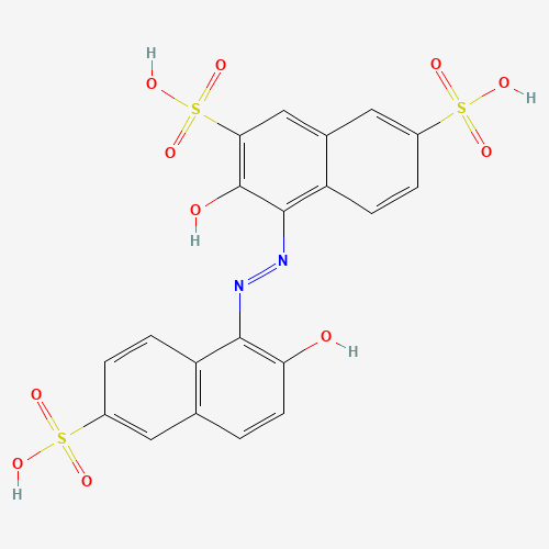 1-(2-HYDROXY-6-SULFO-1-NAPHTHYLAZO)-2-NAPHTHOL-3,6-DISULFONIC ACID (CAS: 32884-46-1) - Related Chemical Product