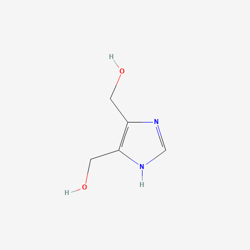 1H-Imidazole-4,5-dimethanol (CAS: 33457-48-6) - Chemical Structure and Molecular Formula 