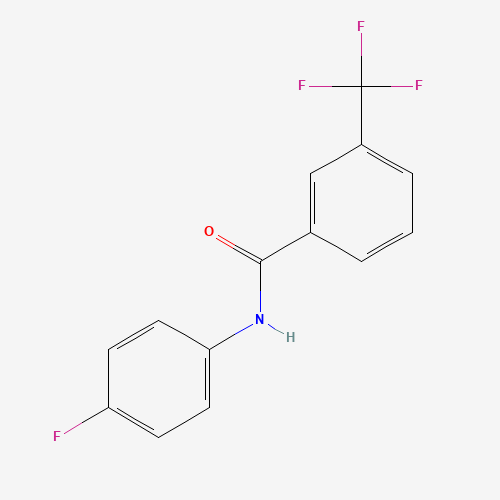 N-4-FLUOROPHENYL-3-(TRIFLUOROMETHYL)BENZAMIDE (CAS: 33489-71-3) - Related Chemical Product