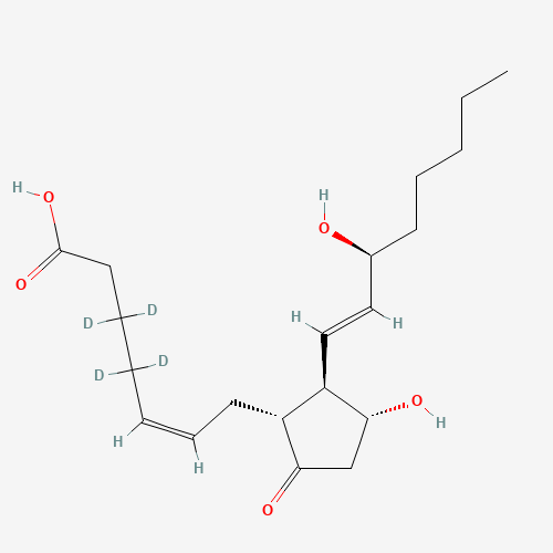 9-OXO-11ALPHA-15S-DIHYDROXY-PROSTA-5Z,13E-DIEN-1-OIC-3,3,4,4-D4 ACID (CAS: 34210-10-1) - Related Chemical Product