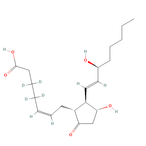 9-OXO-11ALPHA-15S-DIHYDROXY-PROSTA-5Z,13E-DIEN-1-OIC-3,3,4,4-D4 ACID (CAS: 34210-10-1) - Related Chemical Product
