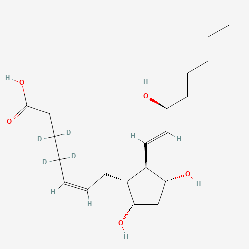 9ALPHA-11ALPHA,15S-TRIHYDROXY-PROSTA-5Z,13E-DIEN-1-OIC-3,3,4,4-D4 ACID (CAS: 34210-11-2) - Related Chemical Product