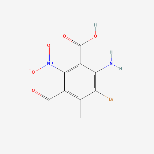 5-BROMO-2-NITRO-3-ACETYL-AMINO-4-METHYLBENZOIC ACID (CAS: 34545-18-1) - Related Chemical Product