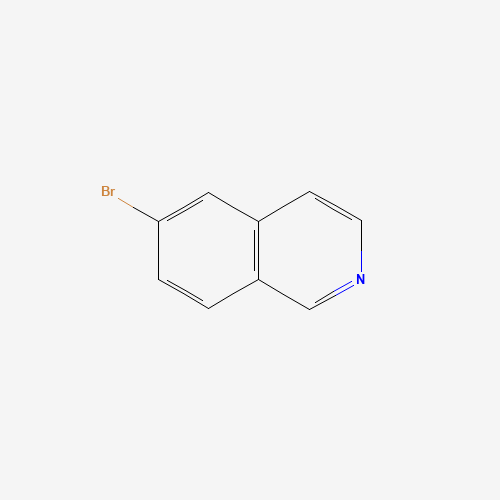 6-Bromoisoquinoline (CAS: 34784-05-9) - Chemical Structure and Molecular Formula 
