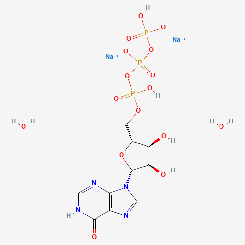 INOSINE-5-TRIPHOSPHORIC ACID SODIUM SALT (CAS: 36051-67-9) - Chemical Structure and Molecular Formula 
