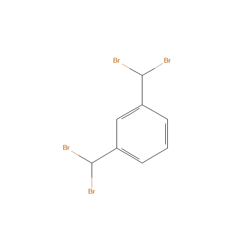 ALPHA,ALPHA,ALPHA',ALPHA'-TETRABROMO-M-XYLENE (CAS: 36323-28-1) - Chemical Structure and Molecular Formula 