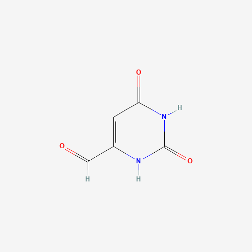 6-FORMYL-URACIL MONOHYDRATE (CAS: 36327-91-0) - Chemical Structure and Molecular Formula 