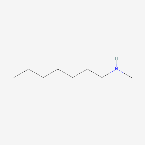 N-HEPTYLMETHYLAMINE (CAS: 36343-05-2) - Chemical Structure and Molecular Formula 
