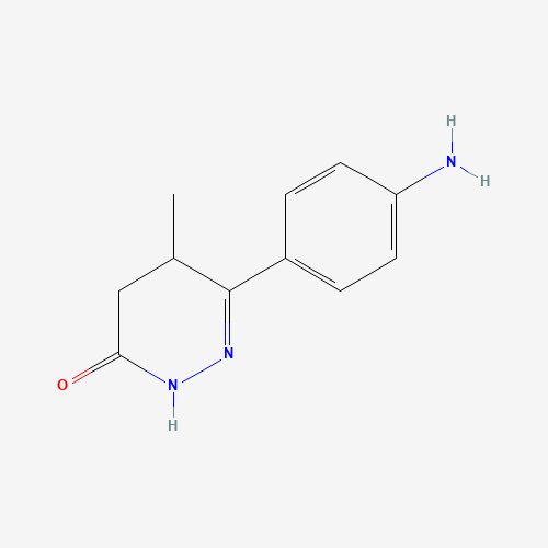 6-(4-Aminophenyl)-4,5-dihydro-5-methyl-3(2H)-pyridazinone (CAS: 36725-28-7) - Related Chemical Product