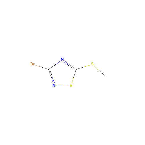 3-BROMO-5-METHYLTHIO-1,2,4-THIADIAZOLE (CAS: 36955-33-6) - Related Chemical Product
