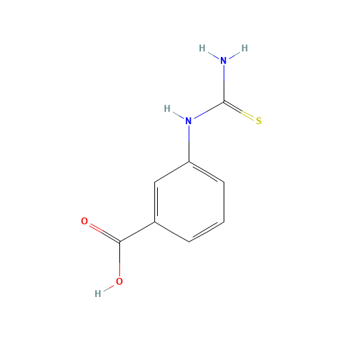 1-(3-CARBOXYPHENYL)-2-THIOUREA (CAS: 37182-75-5) - Related Chemical Product