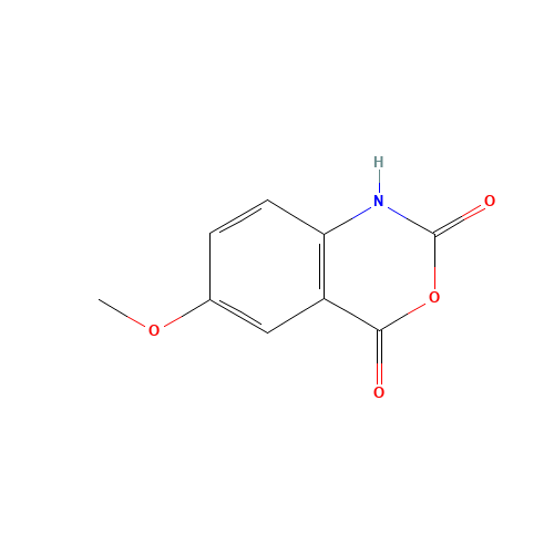 5-METHOXYISATOIC ANHYDRIDE (CAS: 37395-77-0) - Chemical Structure and Molecular Formula 