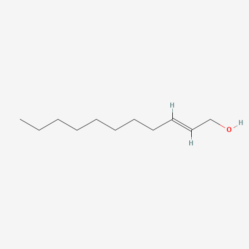 TRANS-2-UNDECEN-1-OL (CAS: 37617-03-1) - Chemical Structure and Molecular Formula 