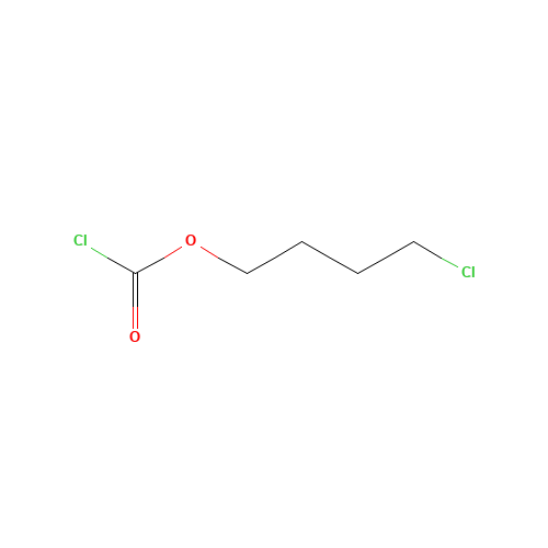 4-CHLOROBUTYL CHLOROFORMATE (CAS: 37693-18-8) - Chemical Structure and Molecular Formula 