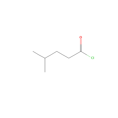 4-Methylvaleryl chloride (CAS: 38136-29-7) - Chemical Structure and Molecular Formula 