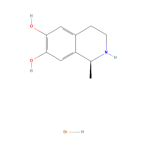 6,7-DIHYDROXY-1-METHYL-1,2,3,4-TETRAHYDROISOQUINOLINE HYDROBROMIDE (CAS: 38221-21-5) - Related Chemical Product