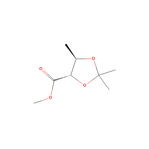 METHYL (4S)-TRANS-2,2,5-TRIMETHYL-1,3-DIOXOLANE-4-CARBOXYLATE (CAS: 38410-80-9) - Related Chemical Product
