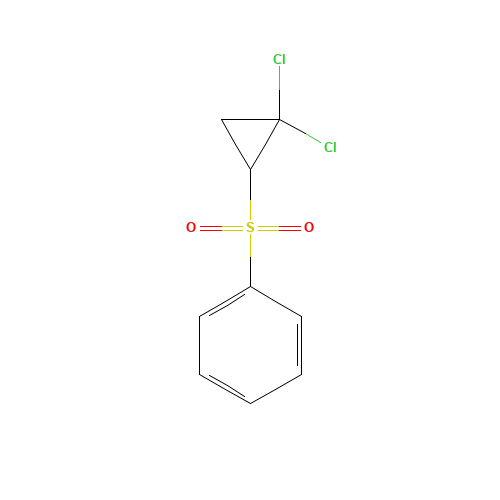 2,2-DICHLOROCYCLOPROPYL PHENYL SULFONE (CAS: 38435-04-0) - Related Chemical Product