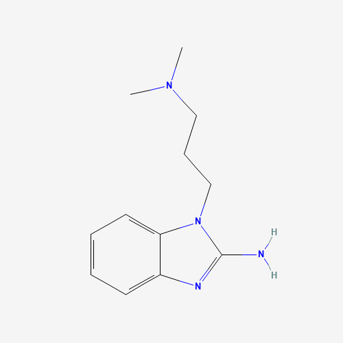 1-[3-(DIMETHYLAMINO)PROPYL]-1H-BENZIMIDAZOL-2-AMINE (CAS: 38652-80-1) - Related Chemical Product