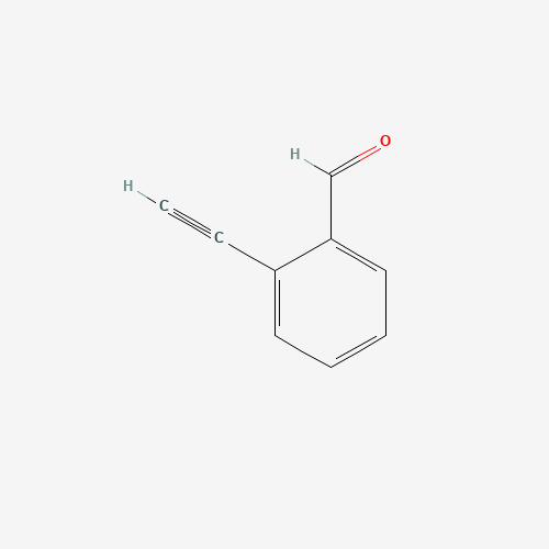 2-ETHYNYLBENZALDEHYDE (CAS: 38846-64-9) - Chemical Structure and Molecular Formula 
