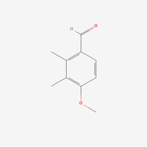 2,3-DIMETHYLANISALDEHYDE (CAS: 38998-17-3) - Chemical Structure and Molecular Formula 