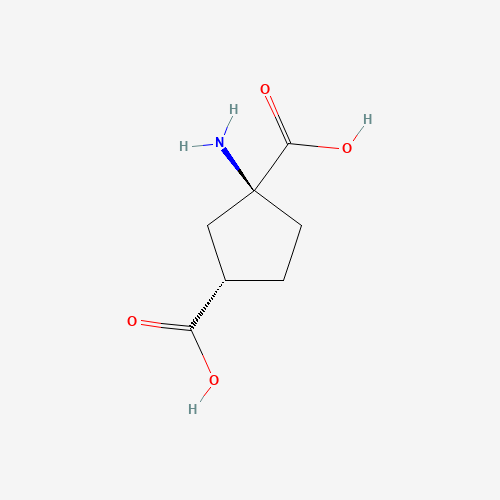 (+/-)-1-AMINOCYCLOPENTANE-CIS-1,3-DICARBOXYLIC ACID (CAS: 39026-63-6) - Related Chemical Product