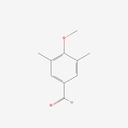 3,5-DIMETHYL-4-METHOXYBENZALDEHYDE (CAS: 39250-90-3) - Chemical Structure and Molecular Formula 
