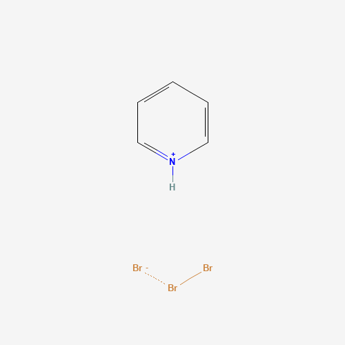 Pyridinium tribromide (CAS: 39416-48-3) - Chemical Structure and Molecular Formula 