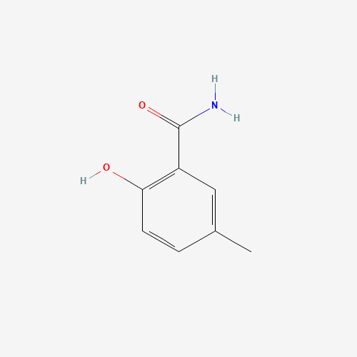 5-Methylsalicylamide (CAS: 39506-61-1) - Chemical Structure and Molecular Formula 