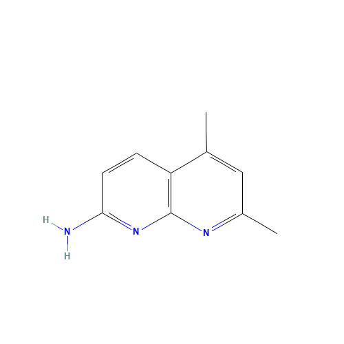 5,7-DIMETHYL[1,8]NAPHTHYRIDIN-2-AMINE (CAS: 39565-07-6) - Related Chemical Product