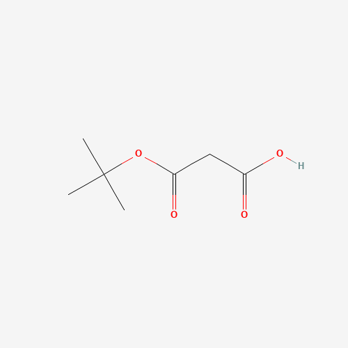 3-tert-Butoxy-3-oxopropanoic acid (CAS: 40052-13-9) - Chemical Structure and Molecular Formula 