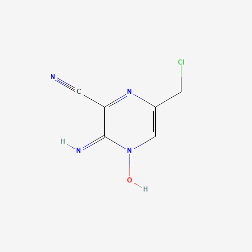3-AMINO-6-(CHLOROMETHYL)-2-PYRAZINECARBONITRILE 4-OXIDE (CAS: 40127-89-7) - Related Chemical Product